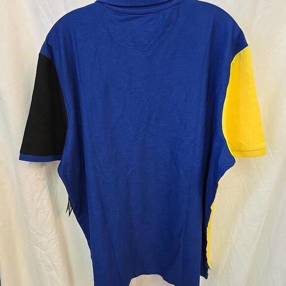 U.S. Polo‎ Assn. Men's Sport Sash Polo Size 2XL Yellow/Blue NWT - Picture 10 of 16